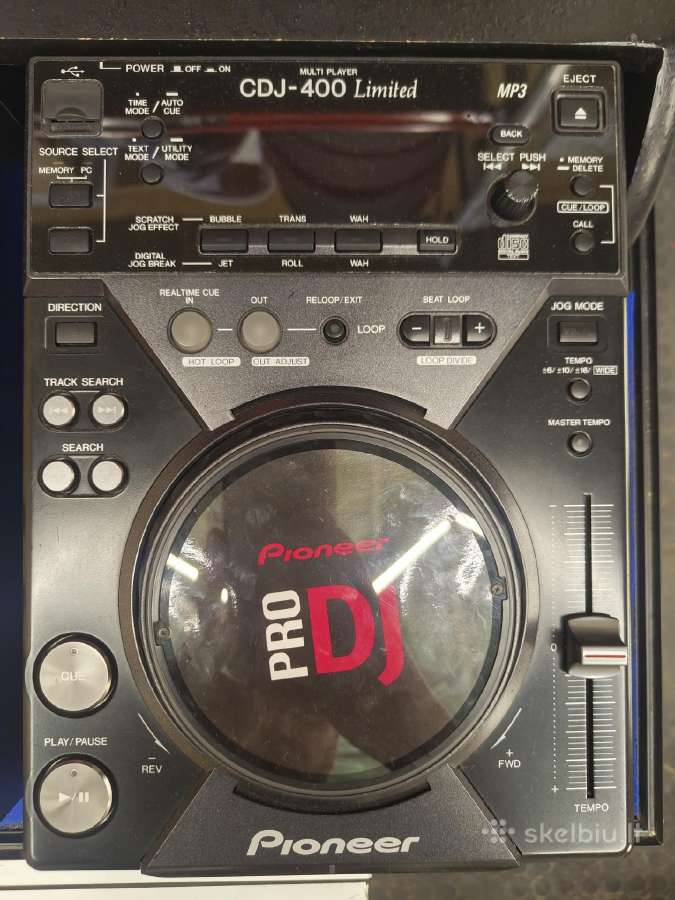 Pioneer 2x Cdj-400 / Djm-400 Limited Edition Blue - nuotraukos Nr. 5