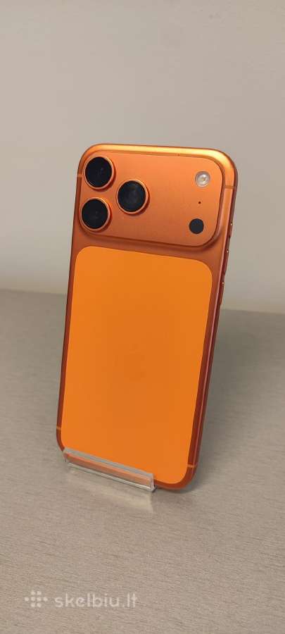 iPhone 17 Pro Max 1tb Cosmic Orange - nuotraukos Nr. 3