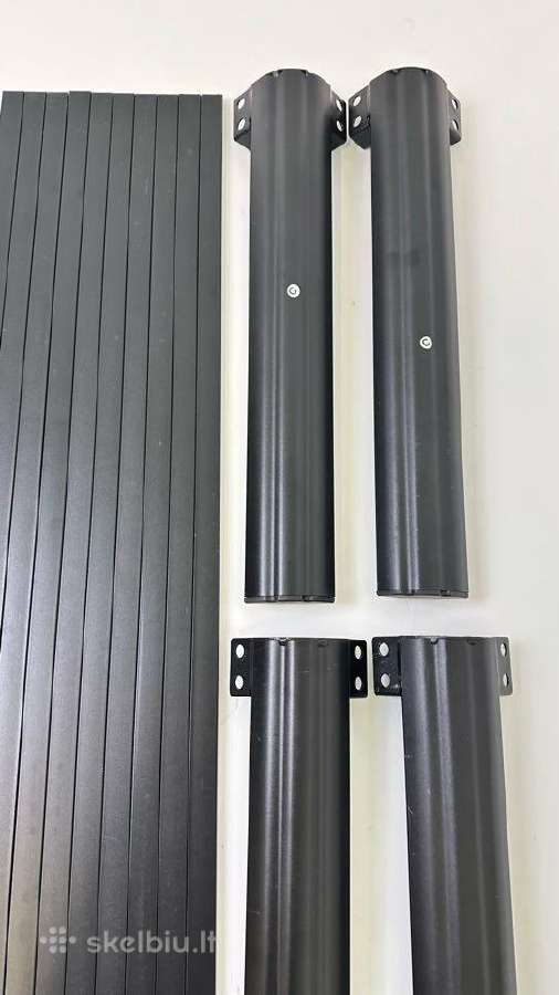A858 Metalinis juodas lovos rėmas 190x90 - nuotraukos Nr. 4