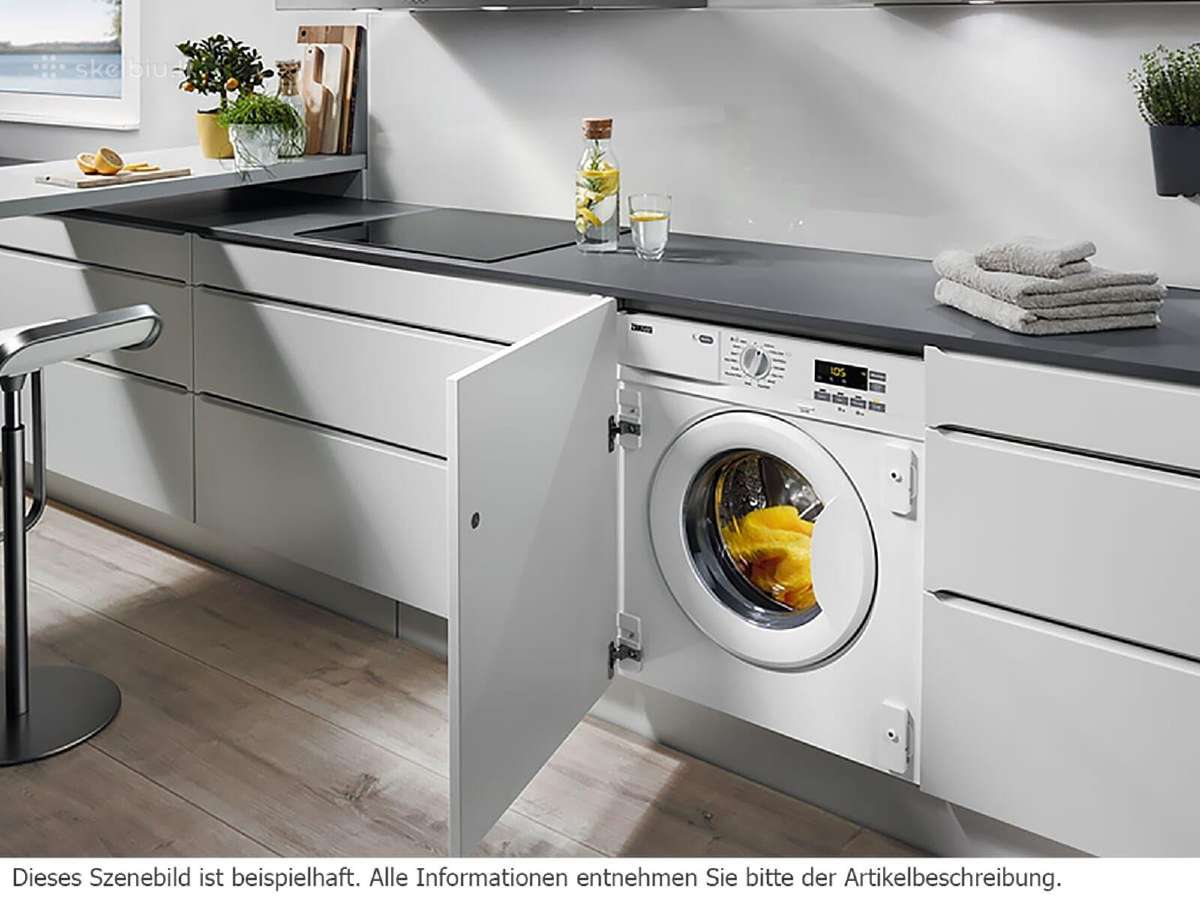Įmontuojama skalbimo mašina Zanussi Zwi8146wb - nuotraukos Nr. 2