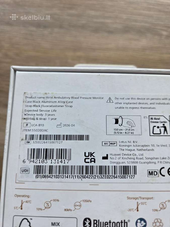 Huawei Watch D2, Fit 5, Band 10 Išmanus laikrodis - nuotraukos Nr. 6