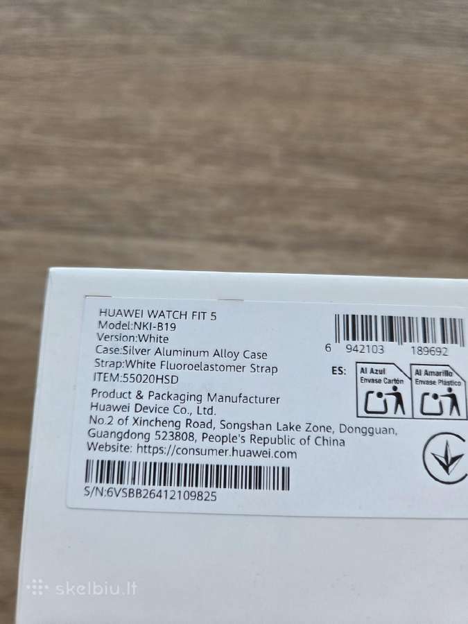 Huawei Watch D2, Fit 5, Band 10 Išmanus laikrodis - nuotraukos Nr. 13