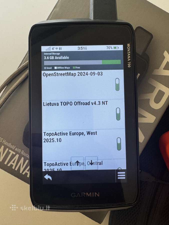 Garmin Montana 700 - nuotraukos Nr. 2