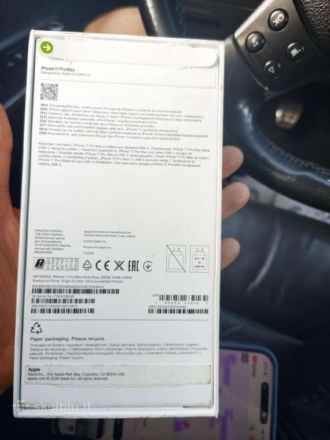 iPhone 17 pro max - nuotraukos Nr. 6