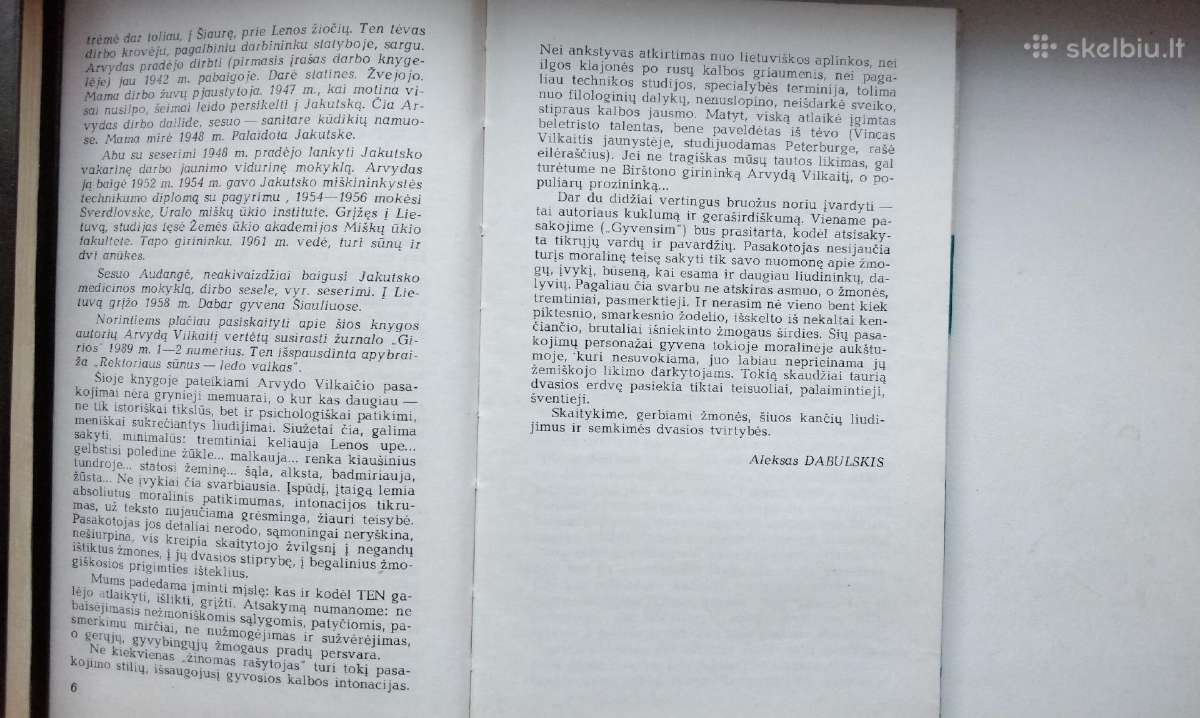 A. Vilkaitis. Tremtinio dalia.1990 m. leid. - nuotraukos Nr. 4