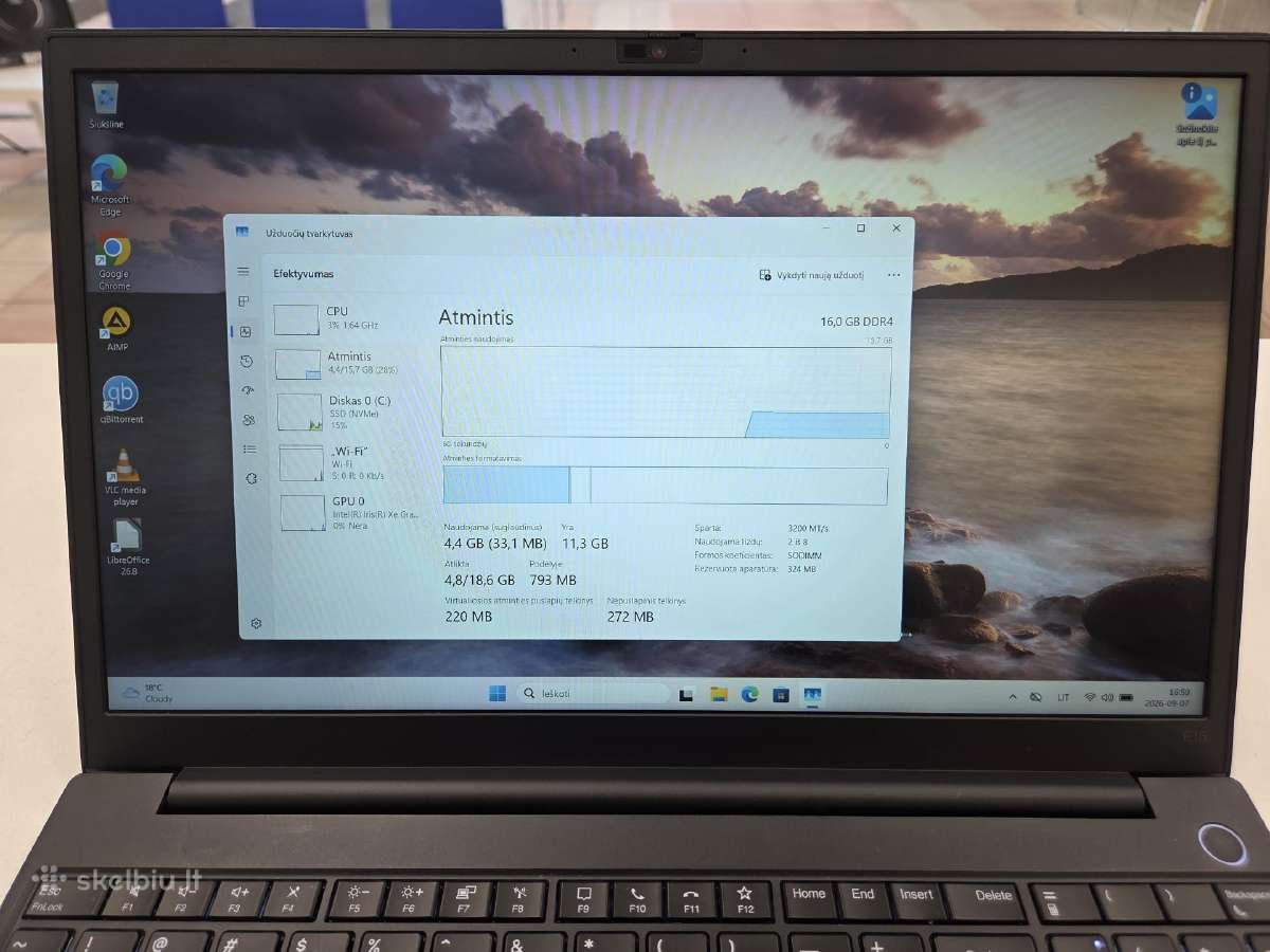 Lenovo Thinkpad E15 Gen 4 - nuotraukos Nr. 7