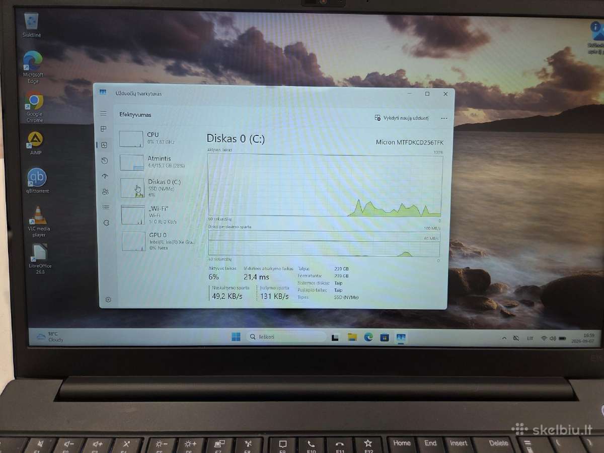 Lenovo Thinkpad E15 Gen 4 - nuotraukos Nr. 8