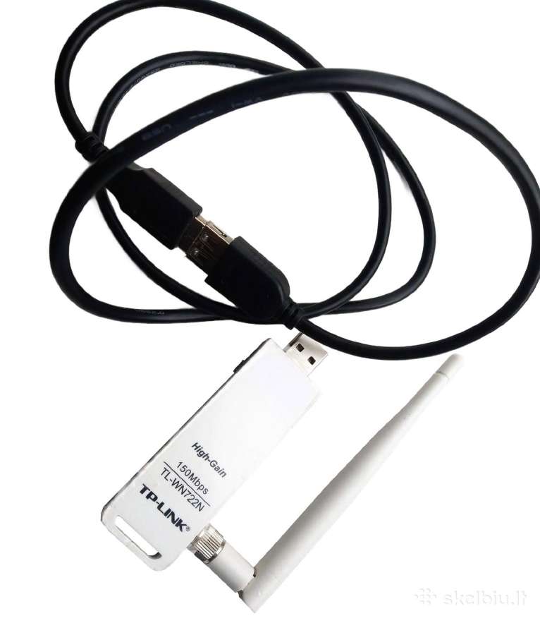 Tp-link Tl-wn722n Usb WiFi adapteris v1.10 - nuotraukos Nr. 3