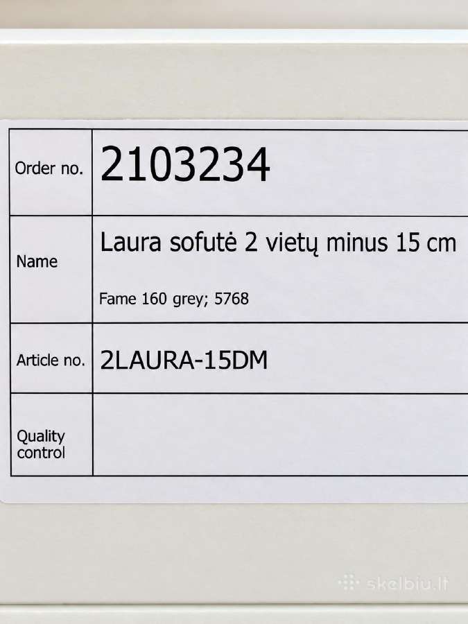 Magres Laura dvivietė sofa-lova - nuotraukos Nr. 7