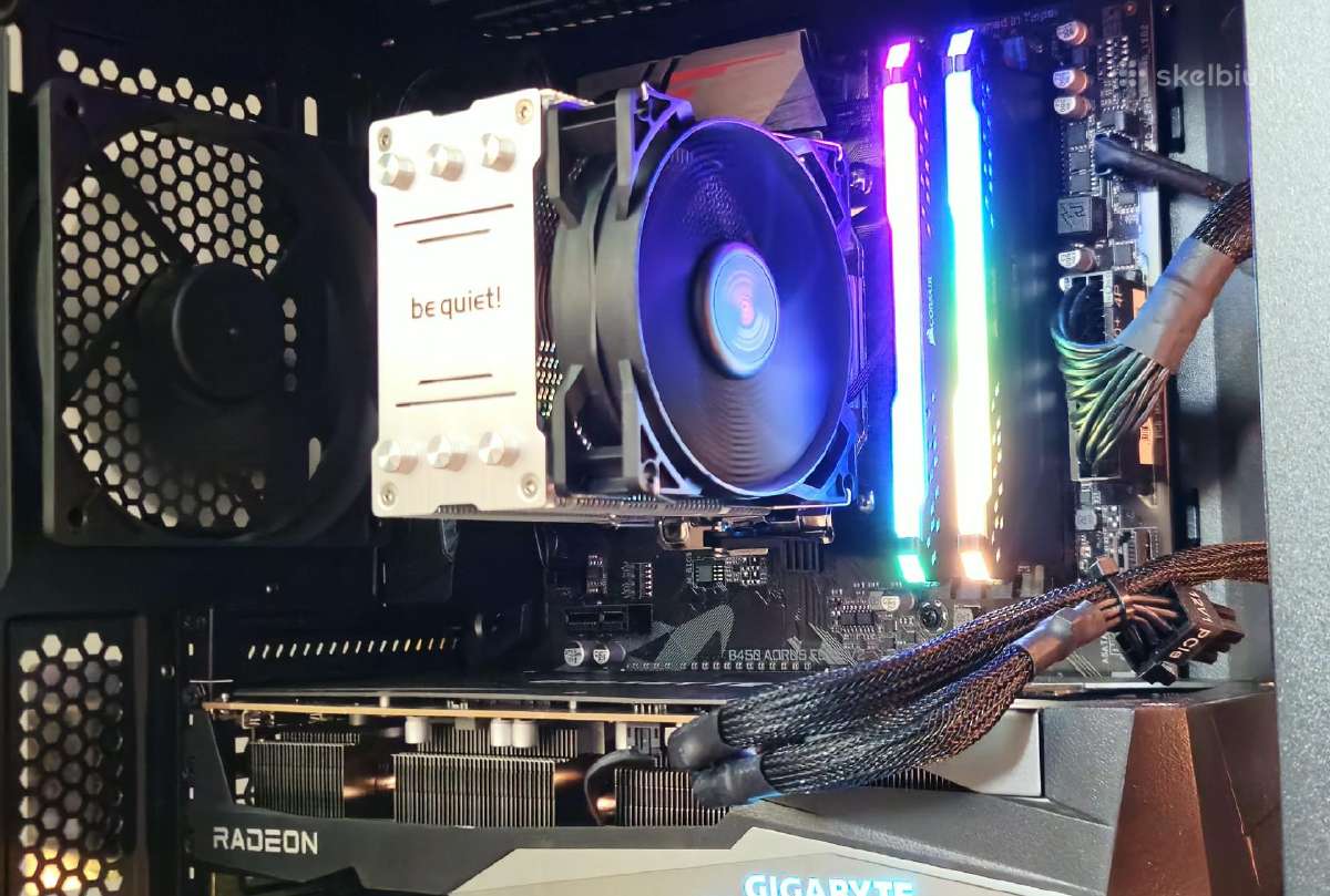 Žaidimo kompiuteris Ryzen 5 5600 / Rx 7600 8gb - nuotraukos Nr. 5