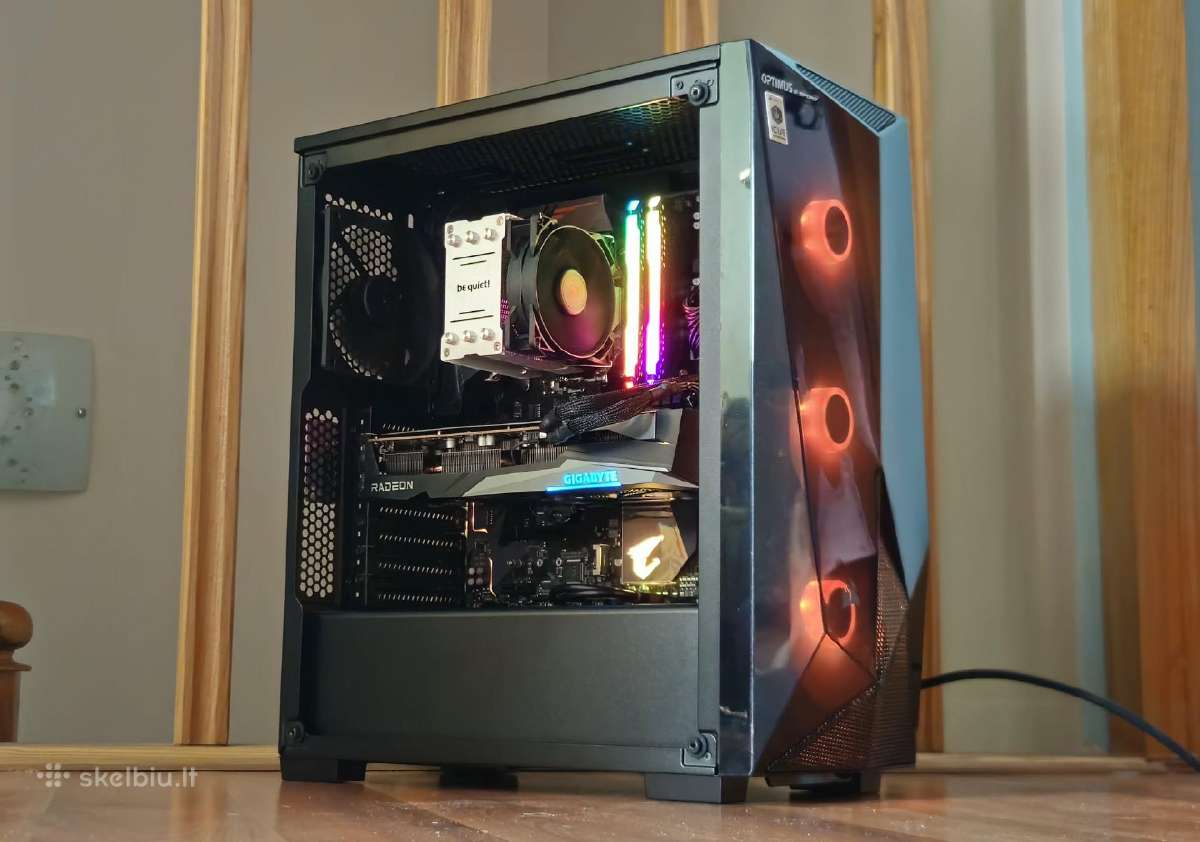 Žaidimo kompiuteris Ryzen 5 5600 / Rx 7600 8gb - nuotraukos Nr. 3