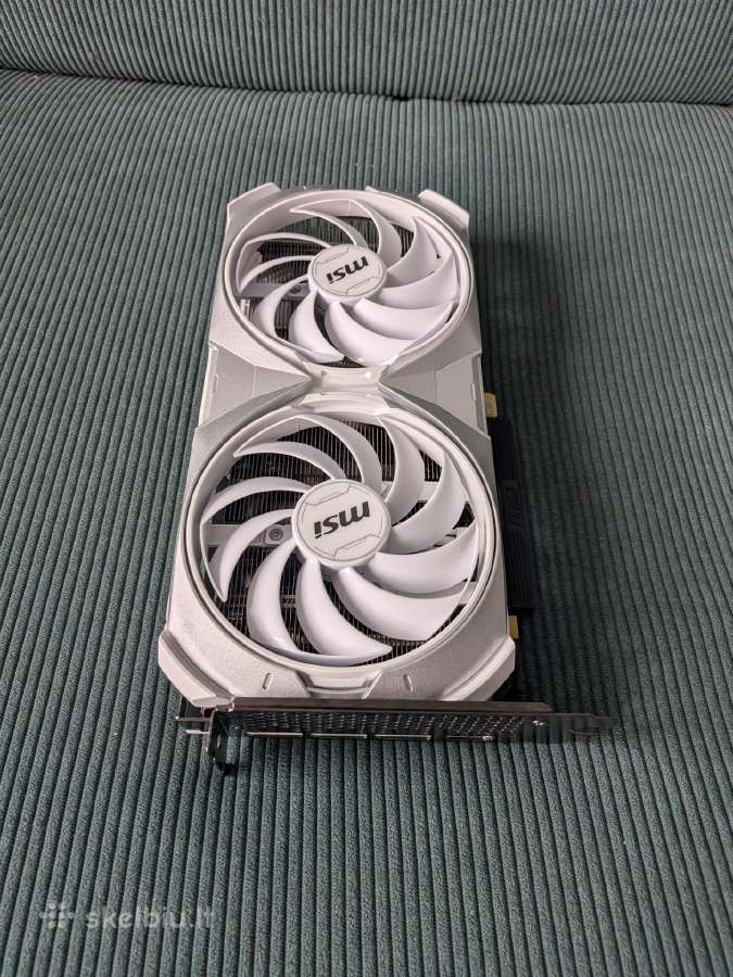 Msi Geforce Rtx 4070 Super Ventus 2x White Oc 12gb - nuotraukos Nr. 2
