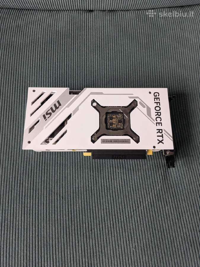 Msi Geforce Rtx 4070 Super Ventus 2x White Oc 12gb - nuotraukos Nr. 3