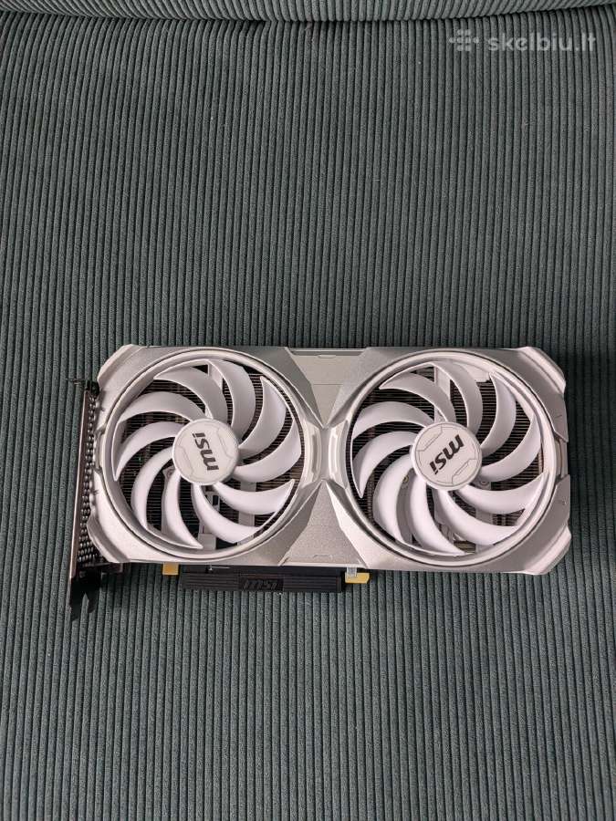 Msi Geforce Rtx 4070 Super Ventus 2x White Oc 12gb - nuotraukos Nr. 4