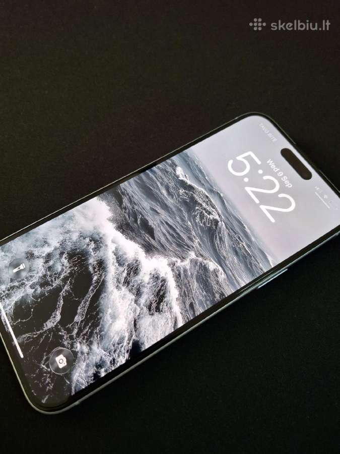 iPhone 15 plus Blue 256gb - nuotraukos Nr. 3