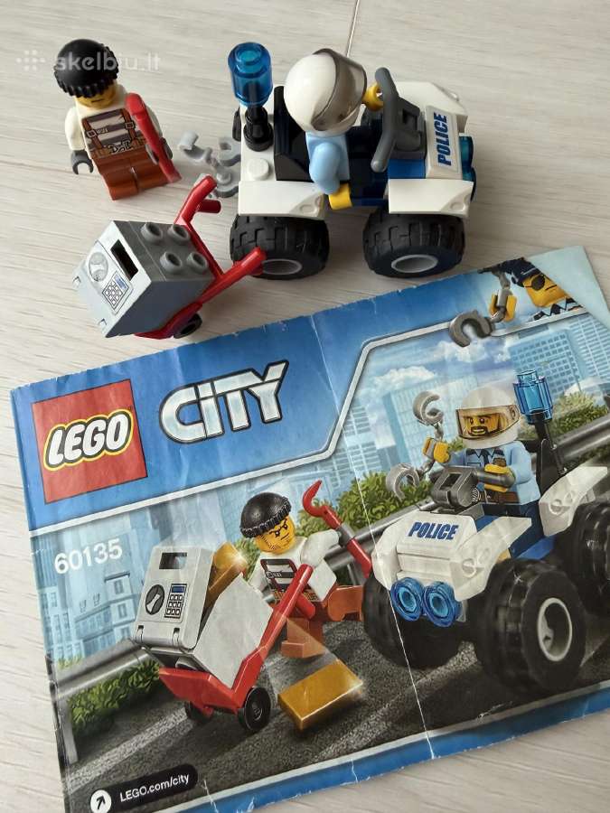 Lego City Police 4 rinkinių komplektas - nuotraukos Nr. 3