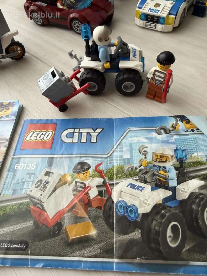 Lego City Police 4 rinkinių komplektas - nuotraukos Nr. 5