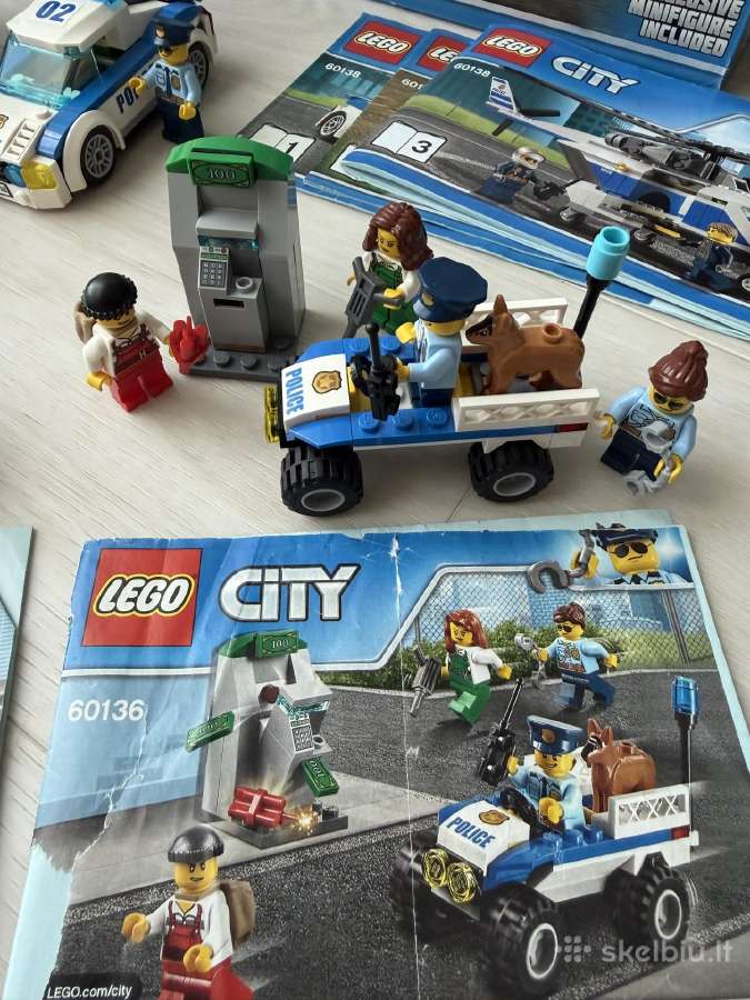 Lego City Police 4 rinkinių komplektas - nuotraukos Nr. 6