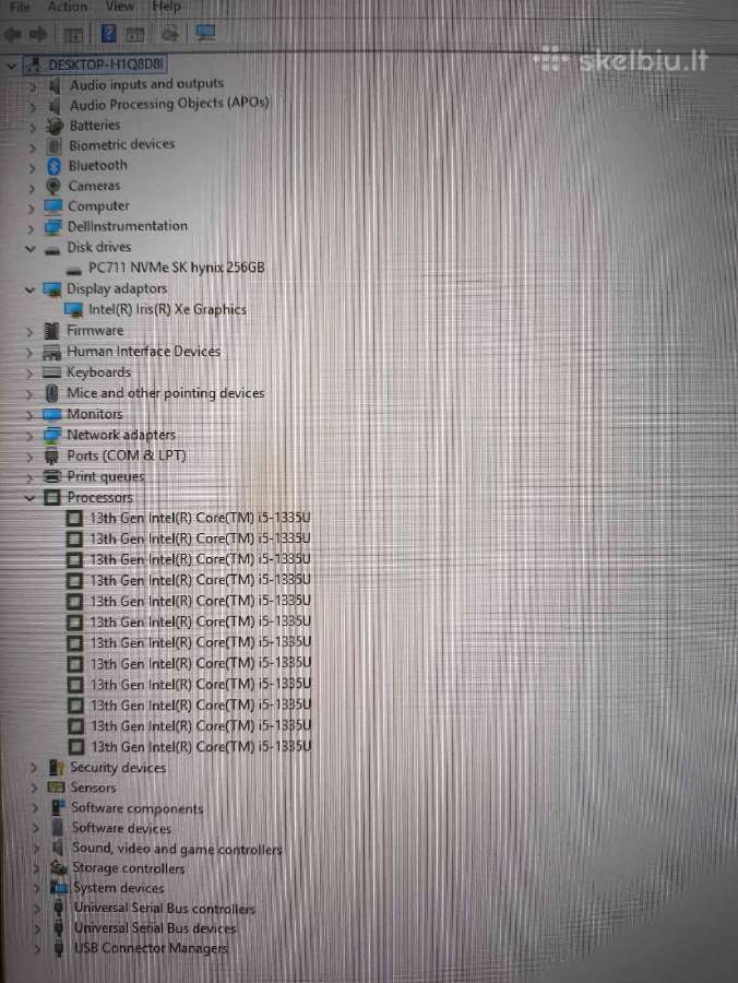 Latitude 15.6 Fhd Ips i5-1355u 16gb 256gb 11% - nuotraukos Nr. 5