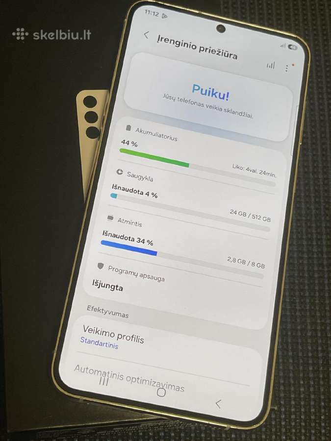 Samsung s23 plus 512gb Levandų - nuotraukos Nr. 3