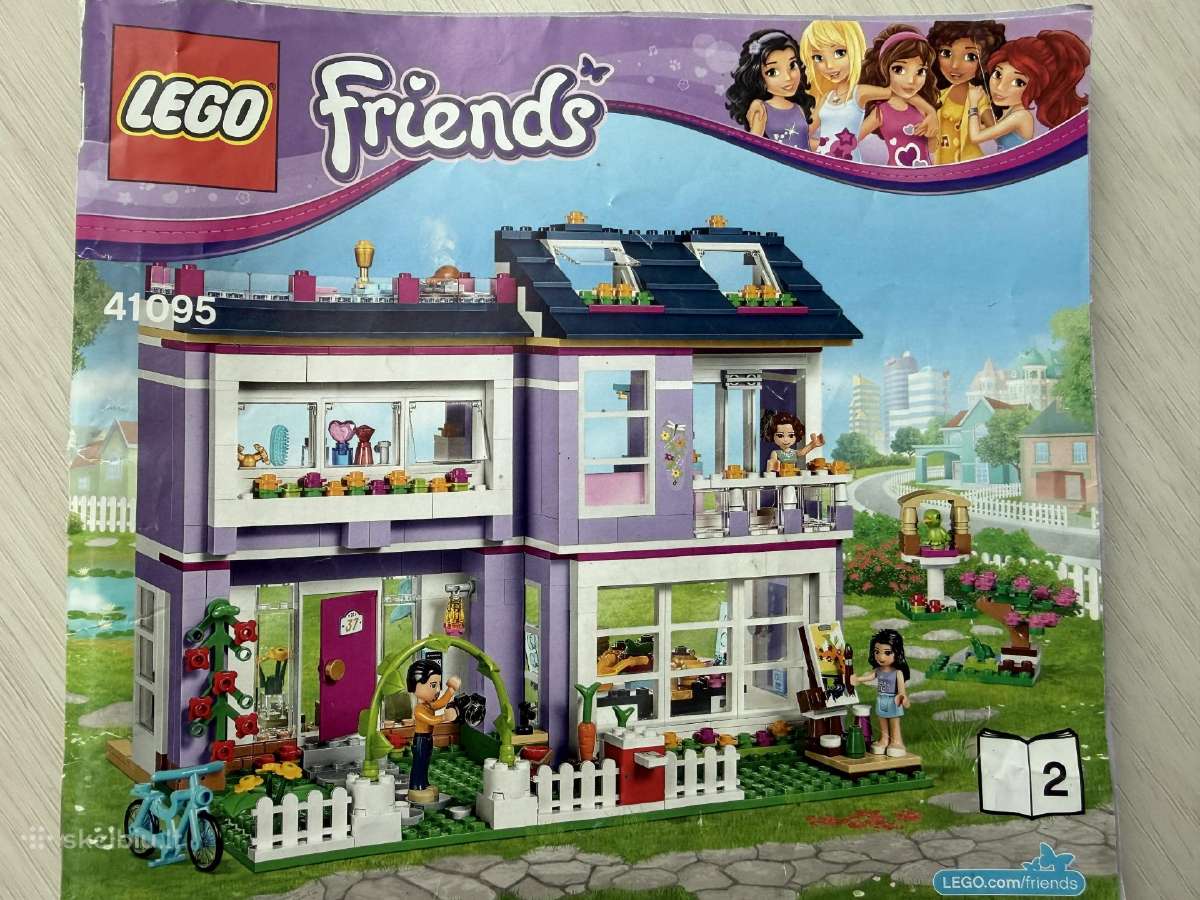 Lego Friends “Emos namas + du Lego dovanų - nuotraukos Nr. 5