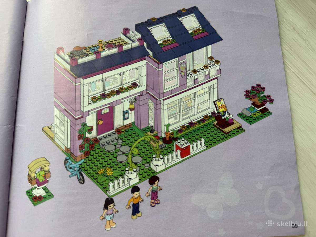 Lego Friends “Emos namas + du Lego dovanų - nuotraukos Nr. 7