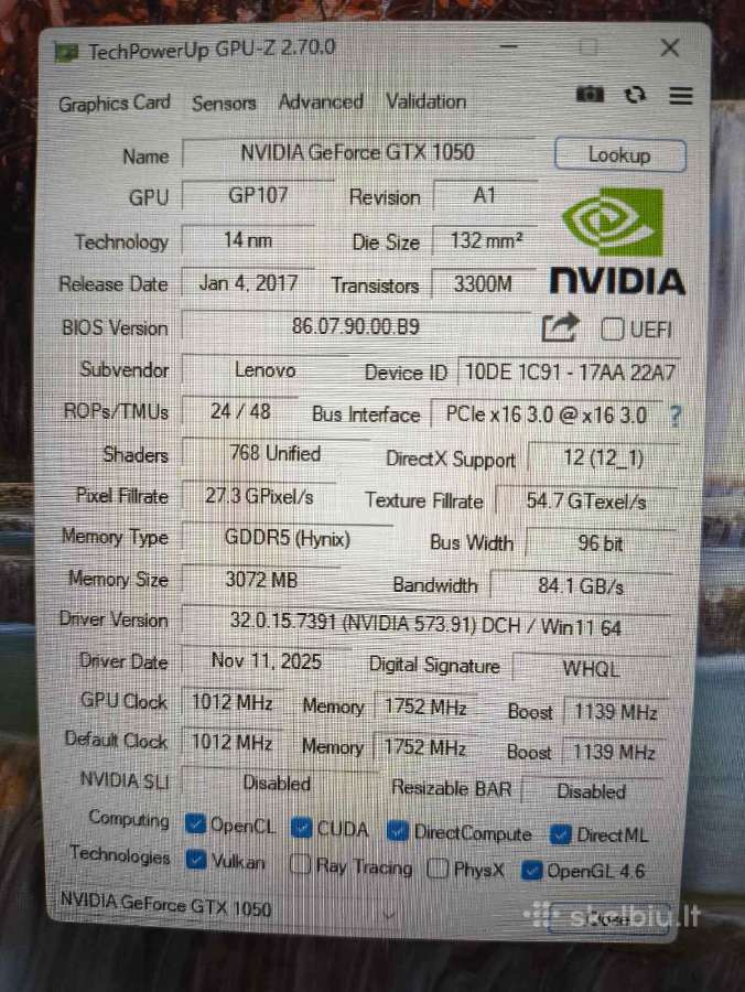 Thinkpad T15p Ips i7-10850h 16 512 Gtx 1050 3gb 0% - nuotraukos Nr. 6