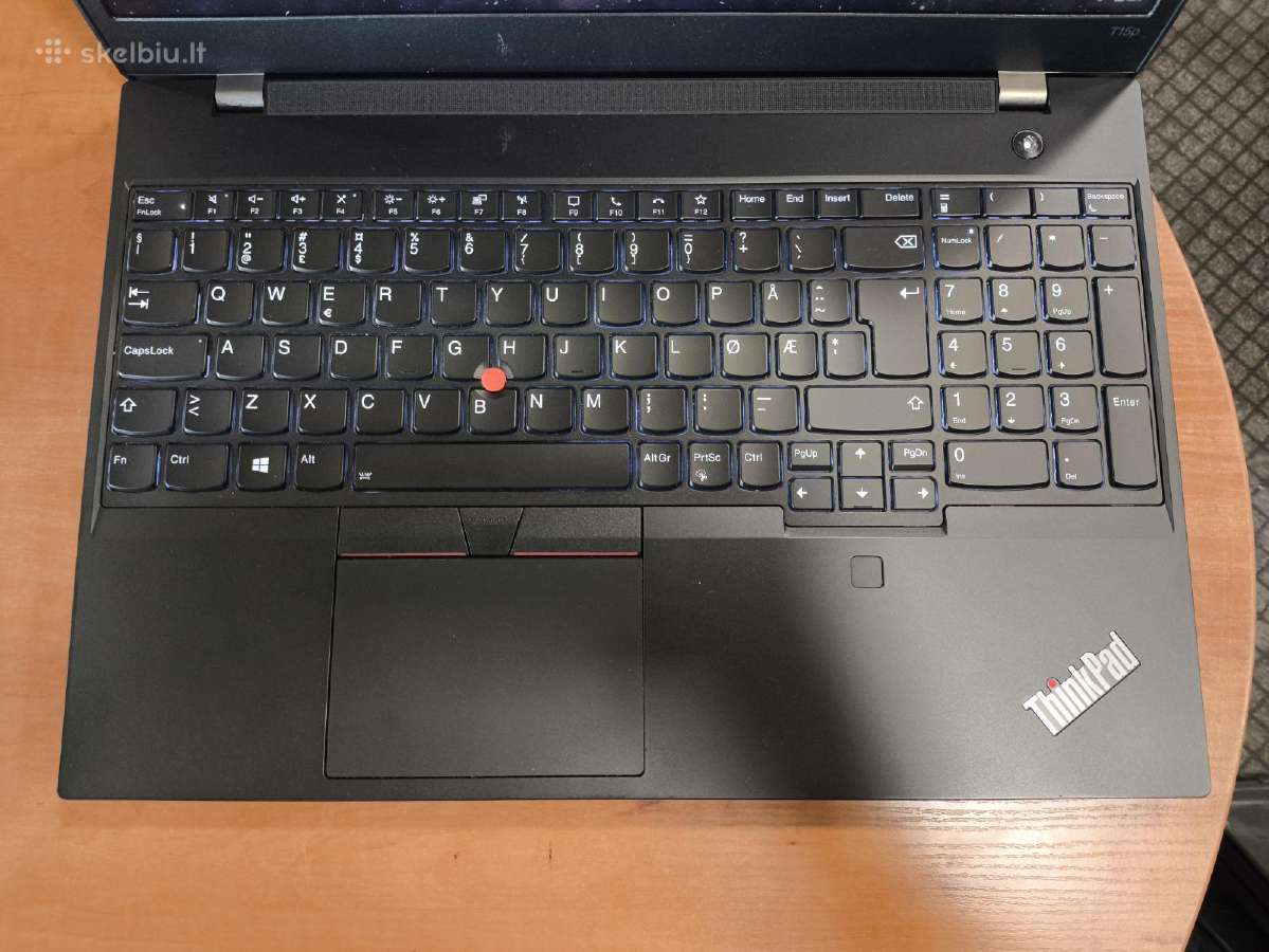 Thinkpad T15p Ips i7-10850h 16 512 Gtx 1050 3gb 0% - nuotraukos Nr. 2