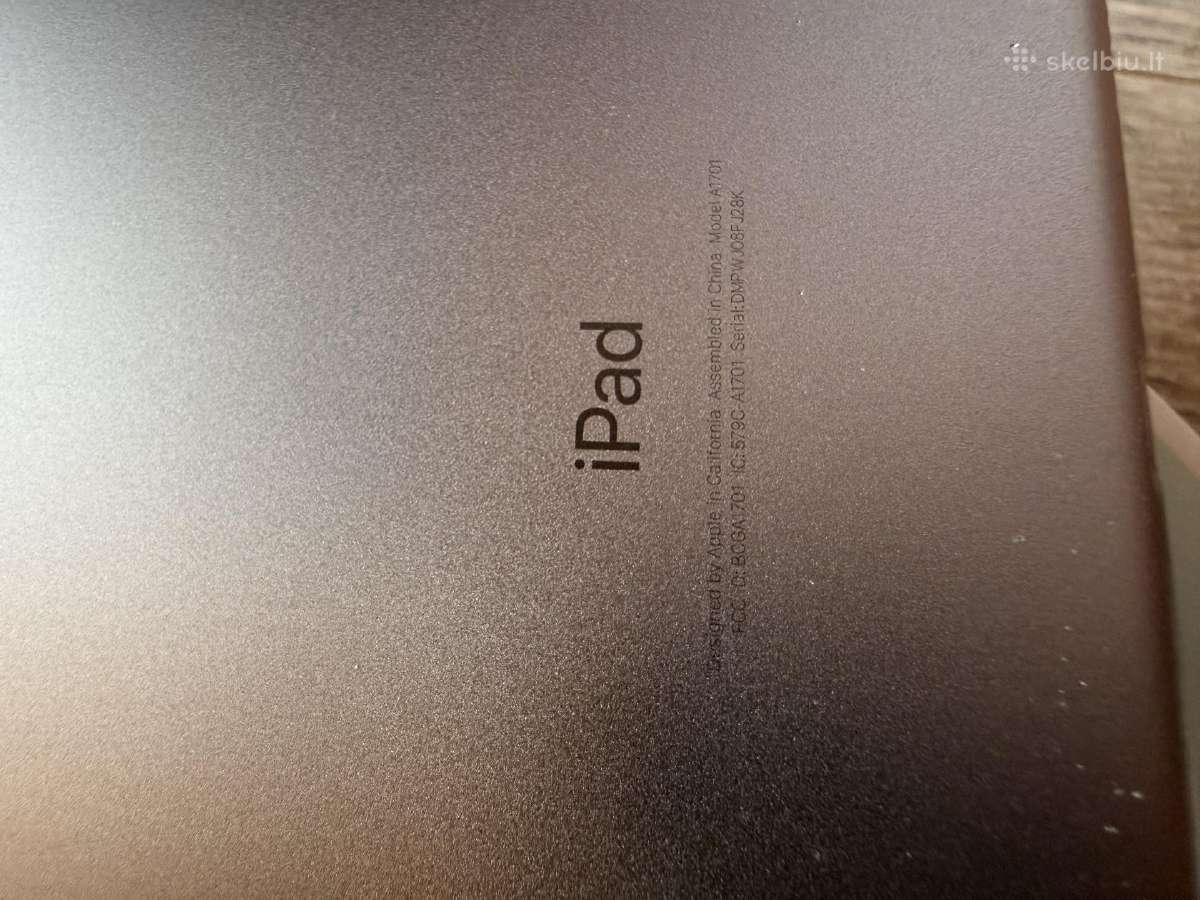 iPad Pro 10,5 inch Wi-fi 64 GB A1701 - nuotraukos Nr. 6