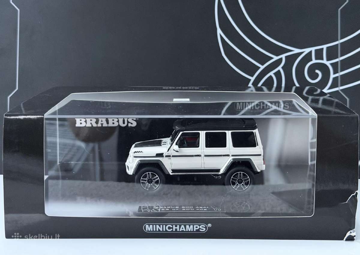 Brabus 500 G klasė 1:43 - nuotraukos Nr. 11