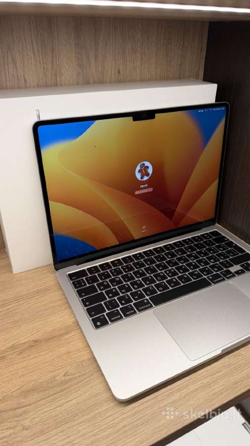 Kaip nauja Apple MacBook Air13" 2022, M2 512gb SSD - nuotraukos Nr. 2