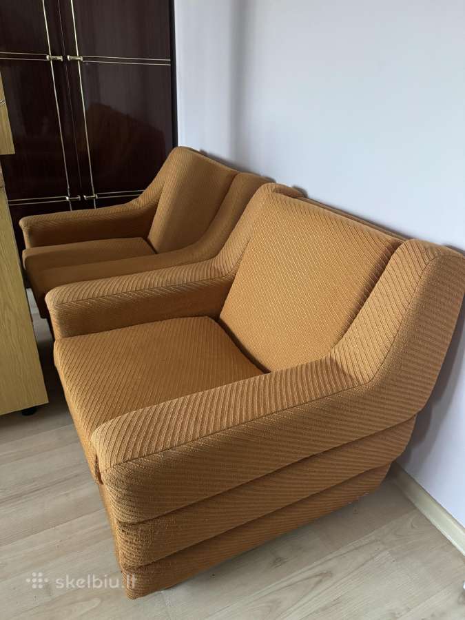 Sofa-lova ir du foteliai - nuotraukos Nr. 3