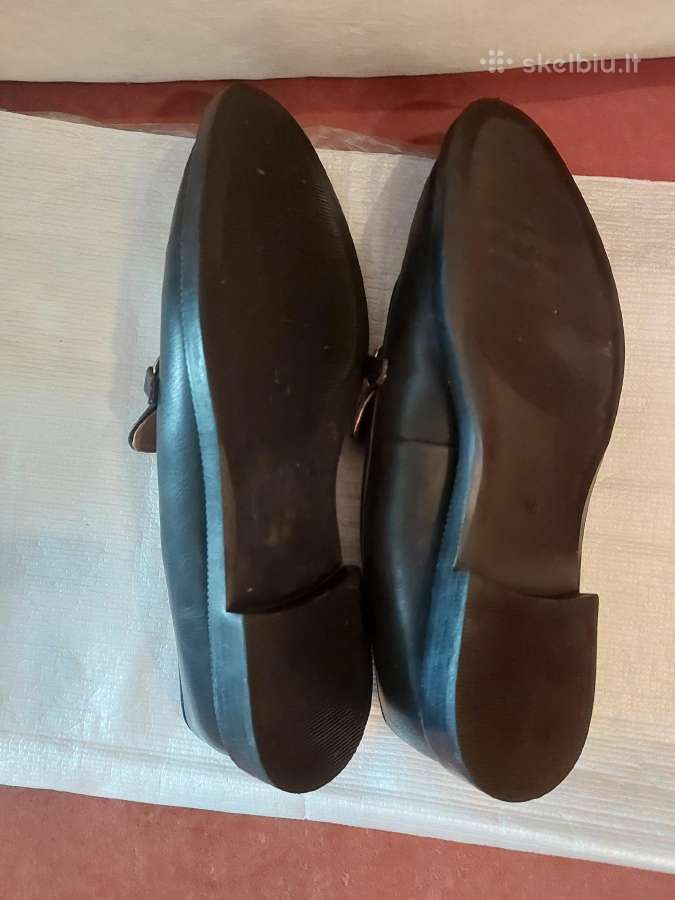 Elegantiški juodi H&m odiniai bateliai - nuotraukos Nr. 2