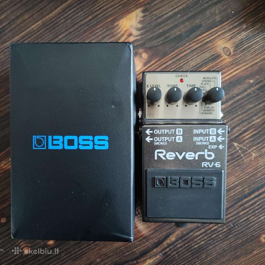 Boss Rv-6 reverb - nuotraukos Nr. 2