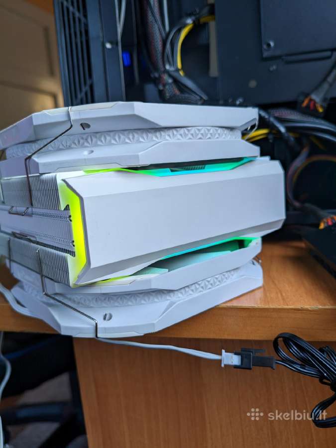 Gigabyte P650ss Ice 650w / Deepcool As500 / balti - nuotraukos Nr. 13