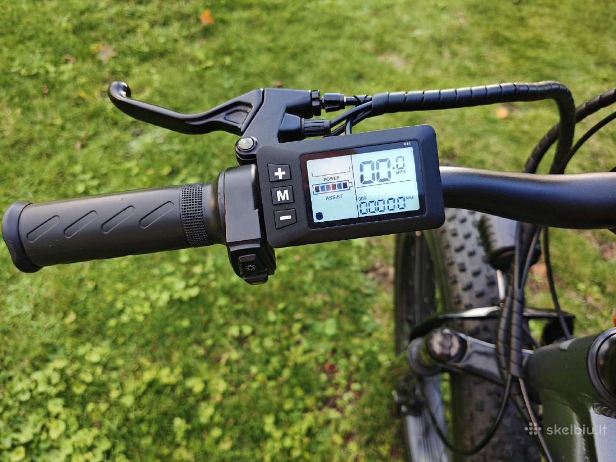 Naujas elektrinis dviratis fat Bike - nuotraukos Nr. 3