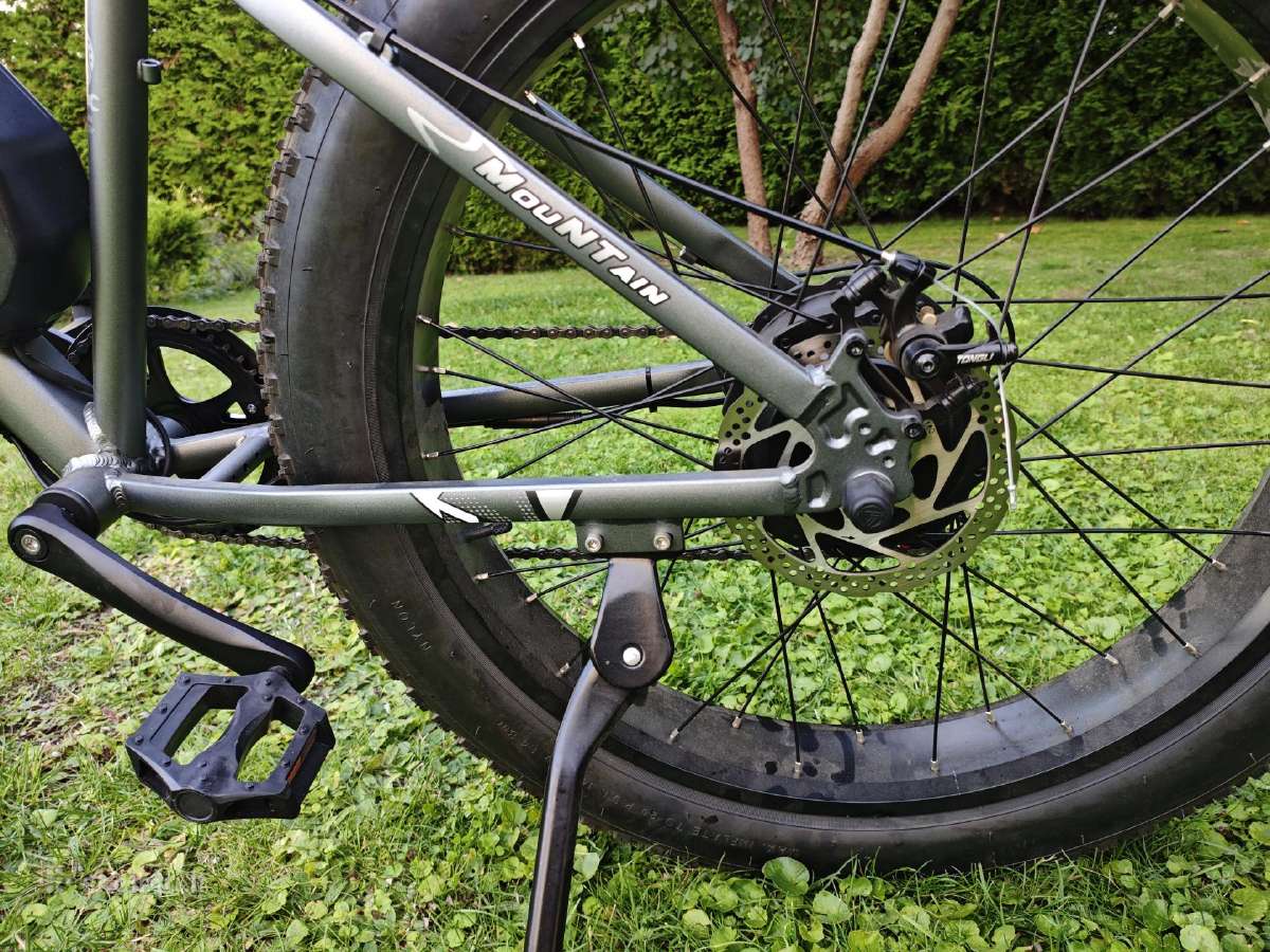 Naujas elektrinis dviratis fat Bike - nuotraukos Nr. 6