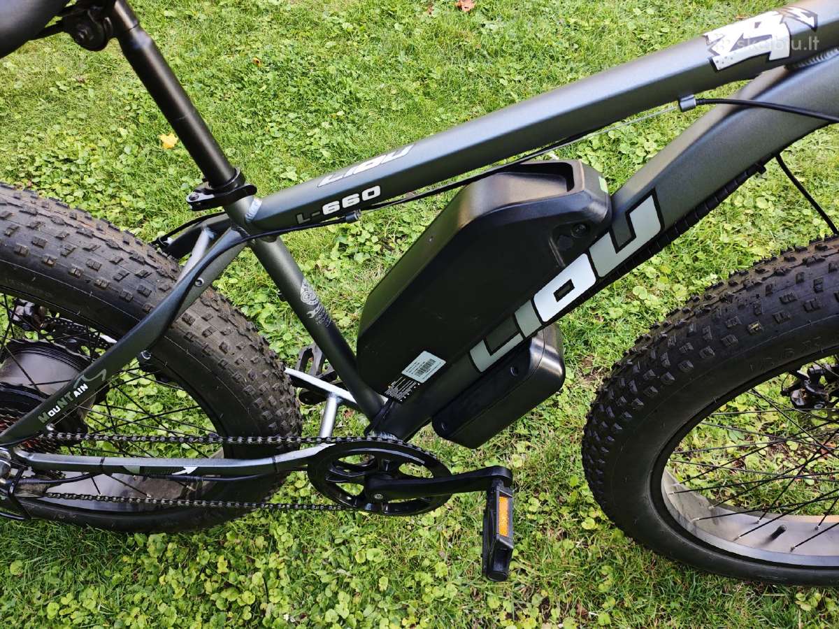 Naujas elektrinis dviratis fat Bike - nuotraukos Nr. 8