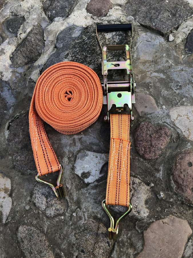 Naujas krovinio tvirtinimo diržas su terkšle (50 m - nuotraukos Nr. 2