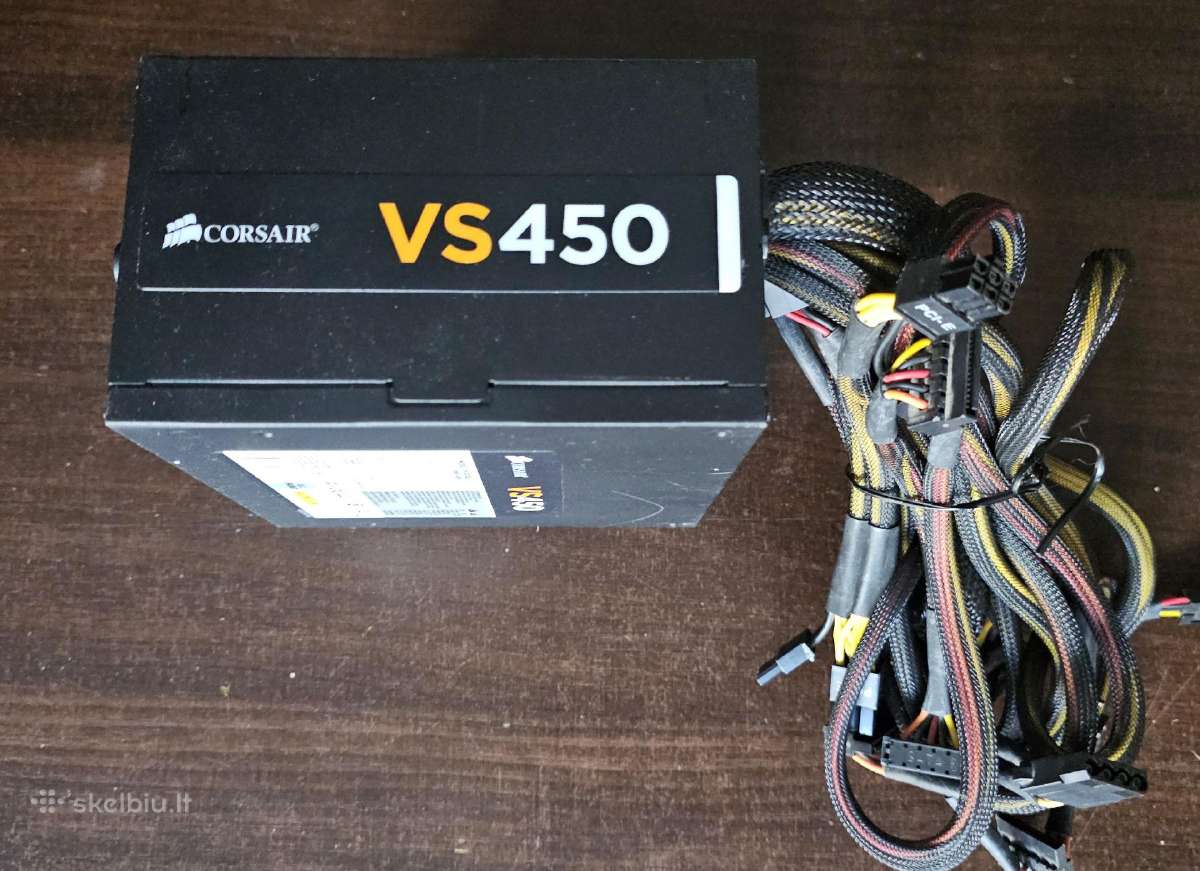 Maitinimo šaltinis Corsair Vs450 - nuotraukos Nr. 3
