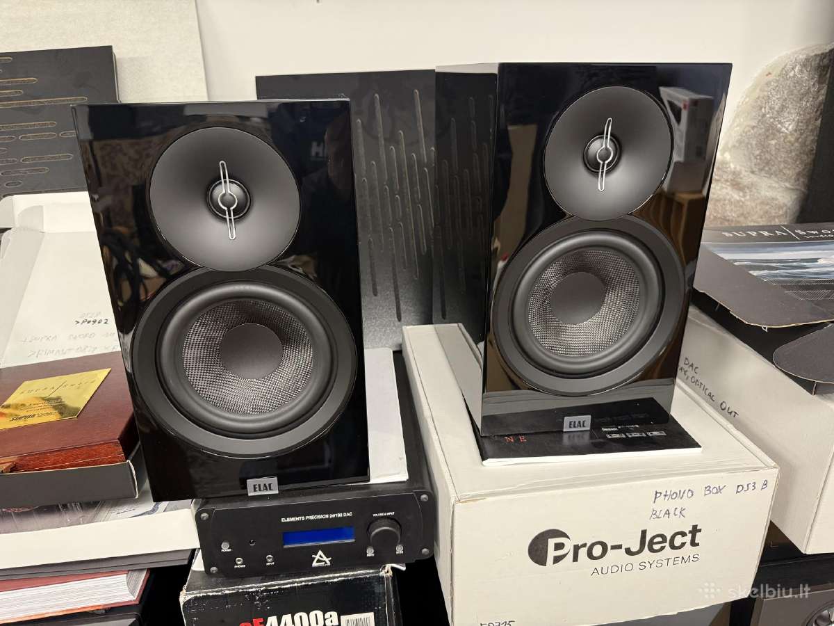 Elac Vela FS 408 High Gloss Black koloneles - nuotraukos Nr. 28