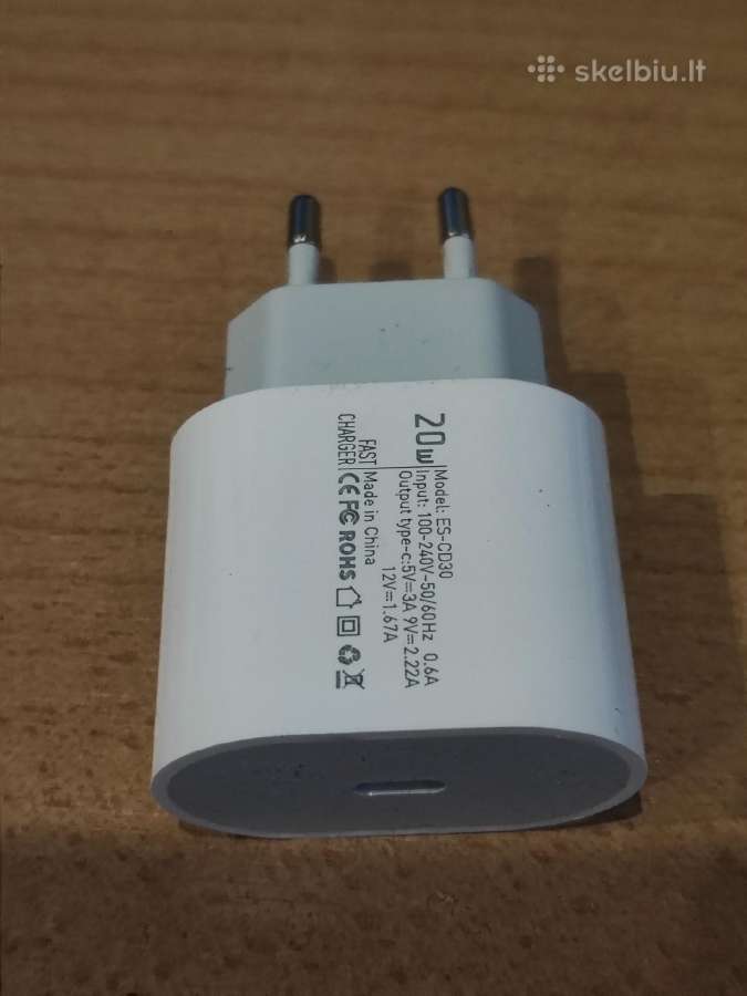 Essager 20w įkroviklis, pakrovėjas telefonui - nuotraukos Nr. 2