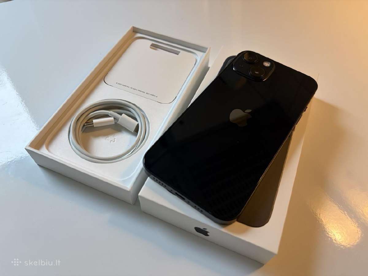 iPhone 13 128gb Midnight - nuotraukos Nr. 6