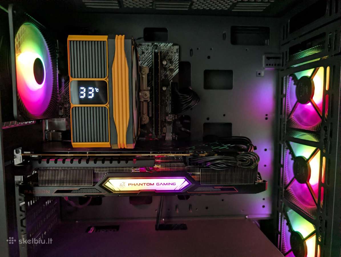 Gaming, i5-10400f, 16gb Ddr4 RAM, SSD + 1tb HDD - nuotraukos Nr. 2
