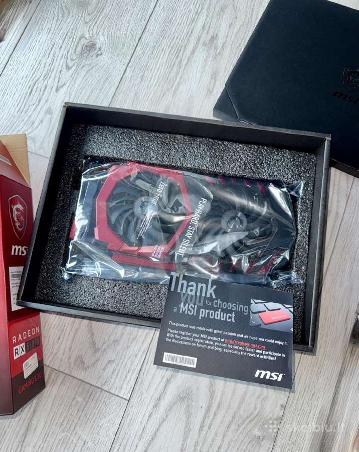 Msi vaizdo plokštė Radeon Rx580 - nuotraukos Nr. 3