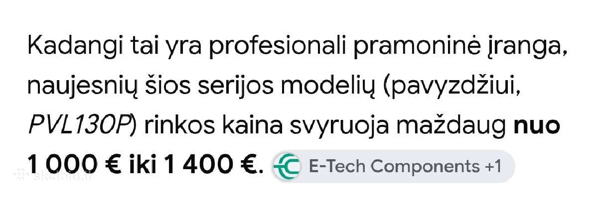 Presavimo irankis elektros kabeliams Elpress Mini - nuotraukos Nr. 5