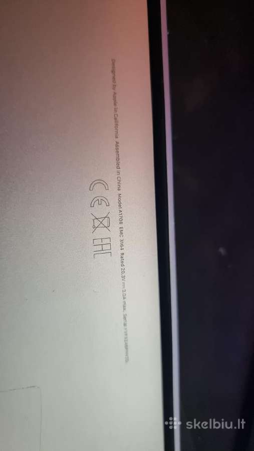 MacBook Pro A1708 - nuotraukos Nr. 4