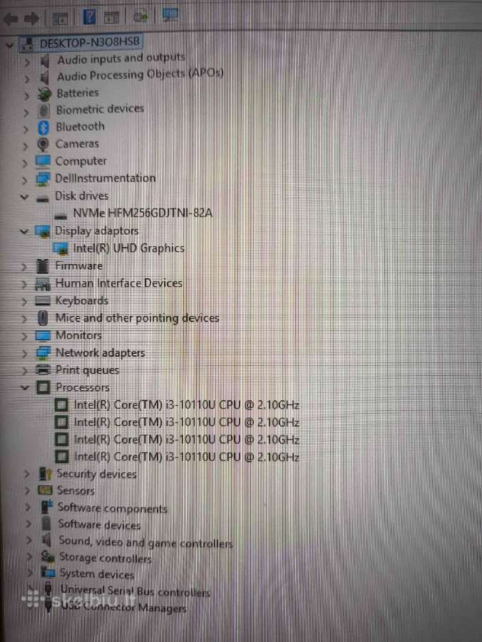 Latitude 15.6 Ips i3-10110u 16gb 256gb SSD 6% - nuotraukos Nr. 5