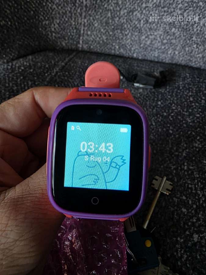 Okis Bt išmanus vaikiškas laikrodis GPS 4G - nuotraukos Nr. 7