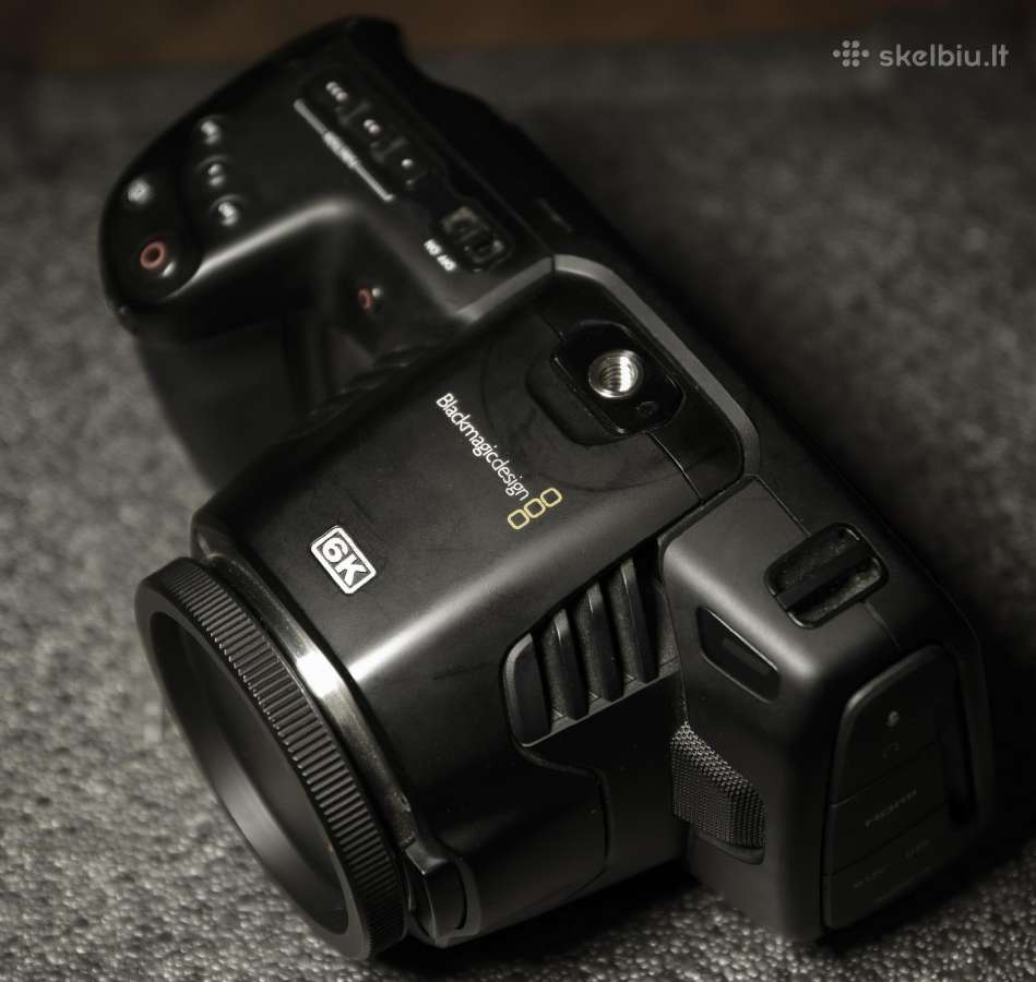 Blackmagic Cinema Camera 6k Full Frame. - nuotraukos Nr. 3